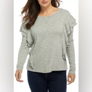 American Rag
Ruffled Long Sleeve Top